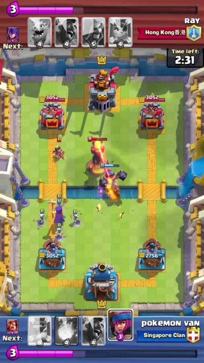 Mega knight popping off