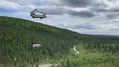 The removal of the van where Christopher McCandless died and inspired the movie Into The Wild