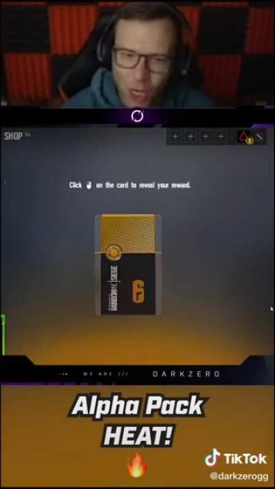 Opening legendary card packs