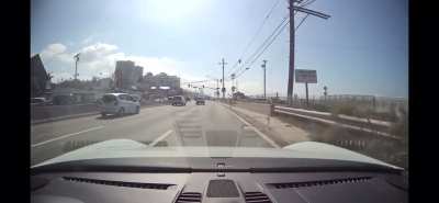 When someone tries to hit &amp; run a GT3