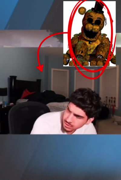 Bro summoned golden Freddy.