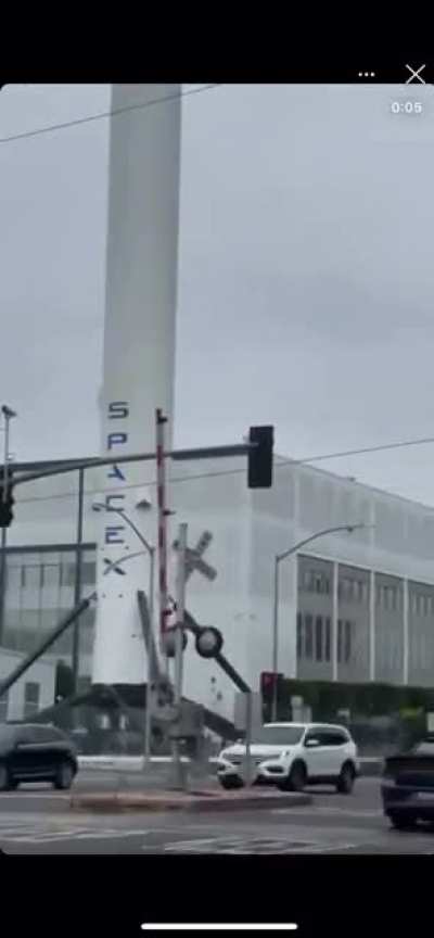 Billboard Next To SpaceX
