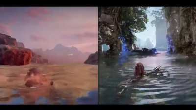 &ldquo;The water technology and its fluid physics in Horizon: Forbidden West took years to develop&rdquo;, Guerrilla Games.