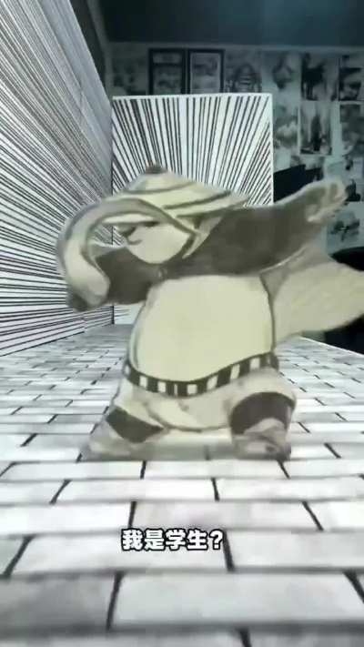 🤯They really made Kung Fu Panda fight in real life&hellip; but on paper?!