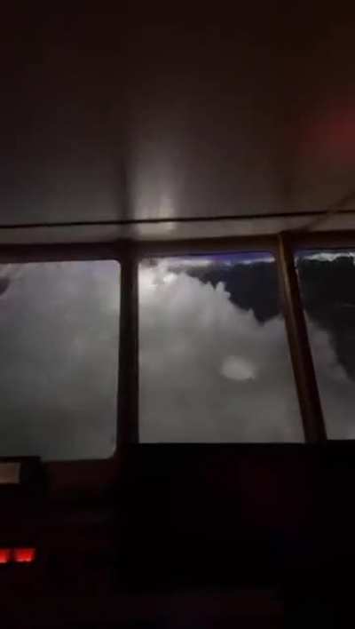 When does the captain determine that it&rsquo;s too much and it&rsquo;s panic time?