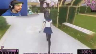 لحظات عربية مضحكة yandere simulater gameplay jacksepteye