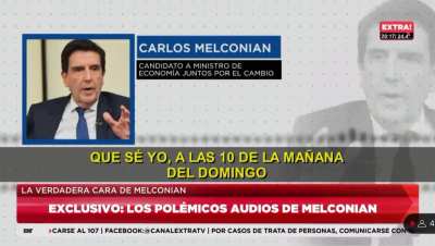 Saluden a Melconian que se va 🖐 - Tomas Mendez (Ex C5N, ahora Extra tv)