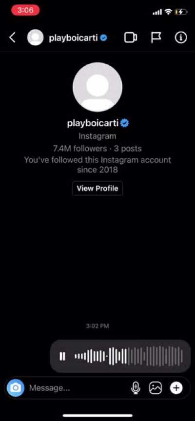 Had to show carti my cover of &ldquo;Flex up&rdquo; 😭😭