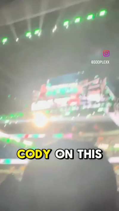 He surely didn't see that 