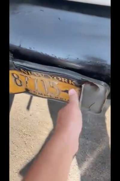 Fixing license plates for strangers!