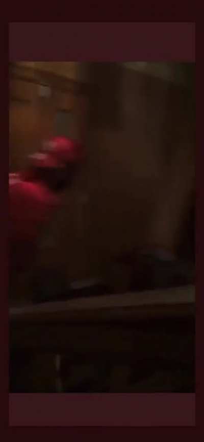 Bro charged his punch up to 100%