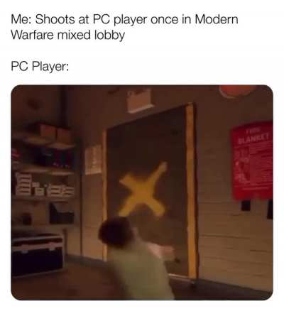 As they 720&deg; crouch mid air and beam you across the map with a X16.