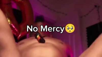 The "no mercy no mercy" video but reverse