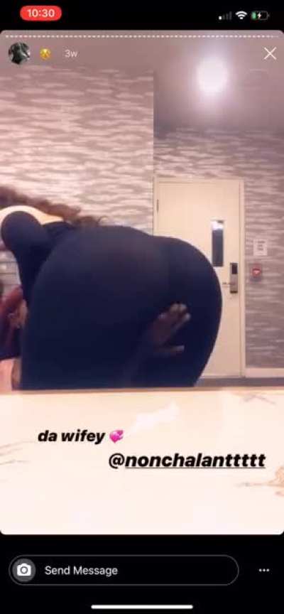slight rub