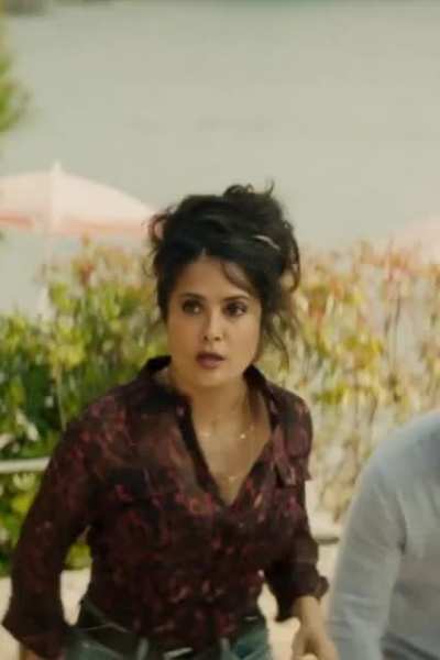 Salma Hayek in Hitman's Wife's Bodyguard is so fucking hot
