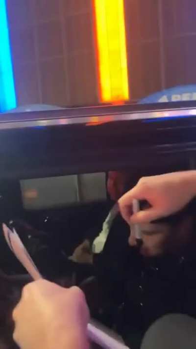 Cam Schlittler says &ldquo;f*ck Boston&rdquo; while signing for Yankees fans