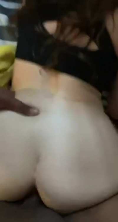 Her boyfriend never stretched her out like this