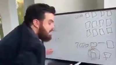 Yo explicando porque sal&iacute; de la habitaci&oacute;n donde estaba el cadaver: