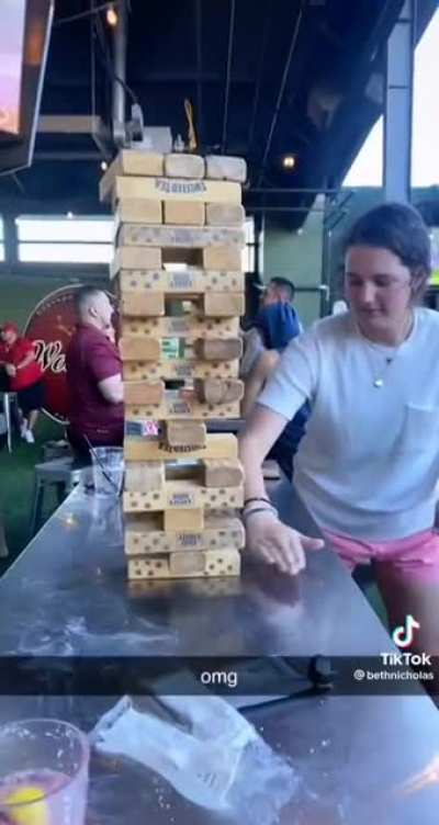 Jenga expert.