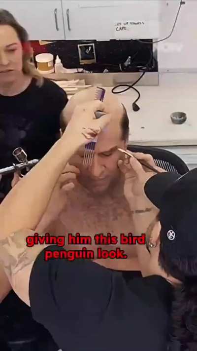 Colin Farrell&rsquo;s 3-Hour Penguin Transformation Timelapse