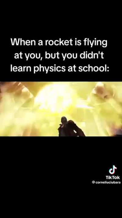 When I ride a rocket