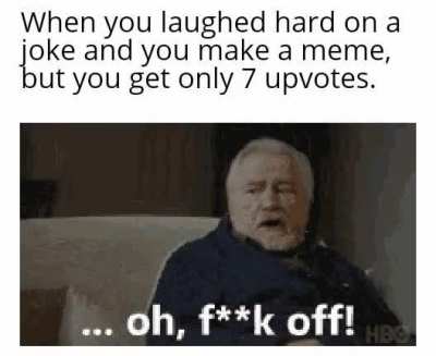 That's shit man..