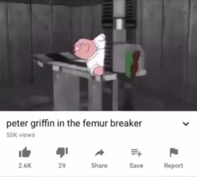 Peter griffin in femur breaker