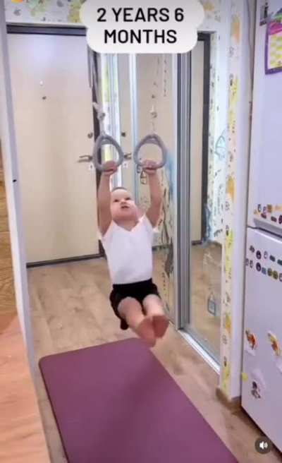 This kid is a beast