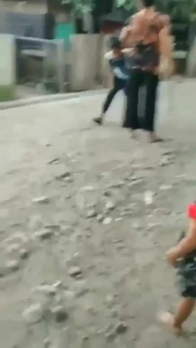 Whooped by Mama