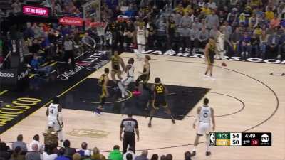 [Highlight] Rookie Trayce Jackson-Davis denies Jaylen Brown