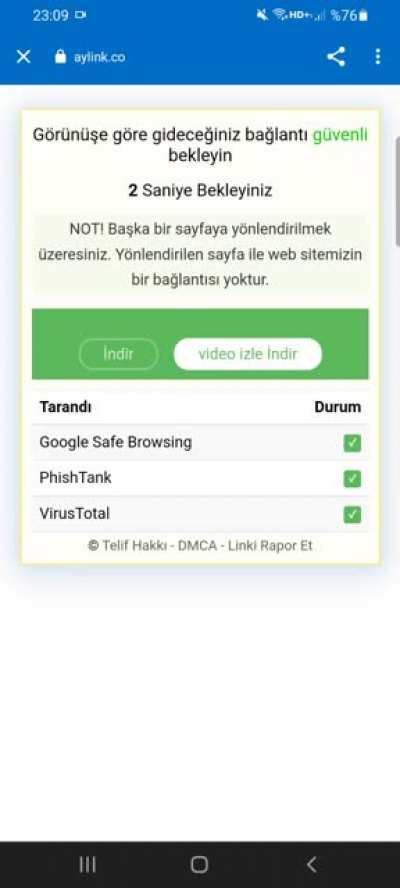 Link Ge&ccedil;me Videolu Anlatım(mala anlatır gibi)