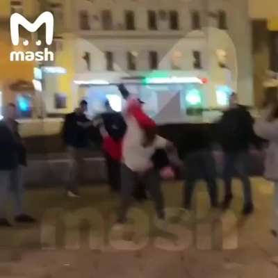 To kick a guy
