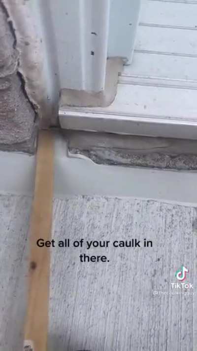 Nice caulk