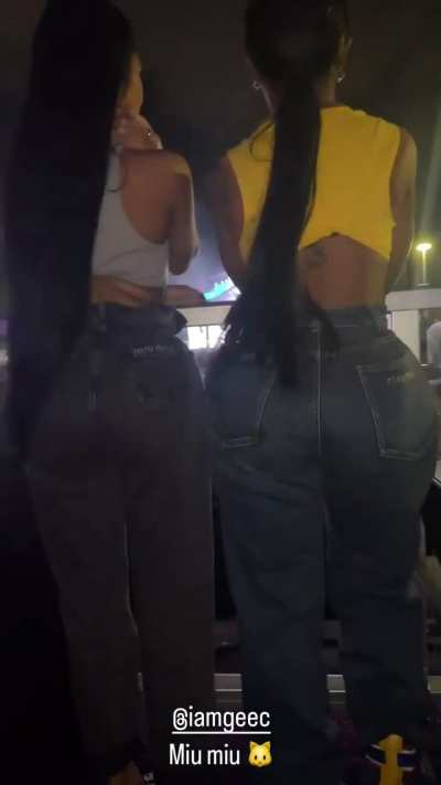 Behind shots