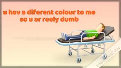 y u aer dum