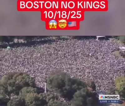 Boston No Kings. Happy I was apart of that crowd today