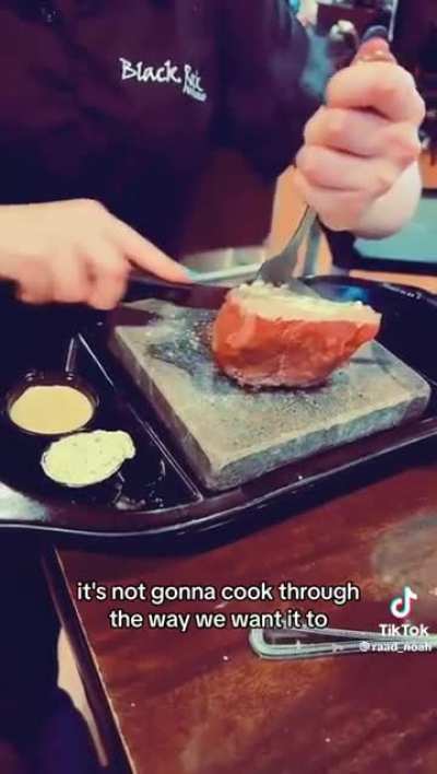 "We all know how to sear a steak, right?"
