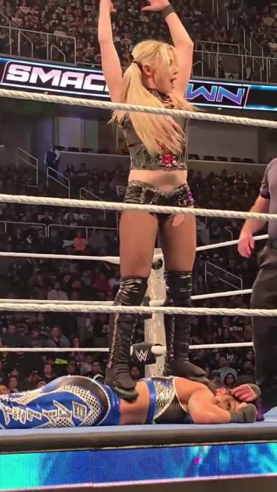 Alexa on Smackdown 4-10-26 IG