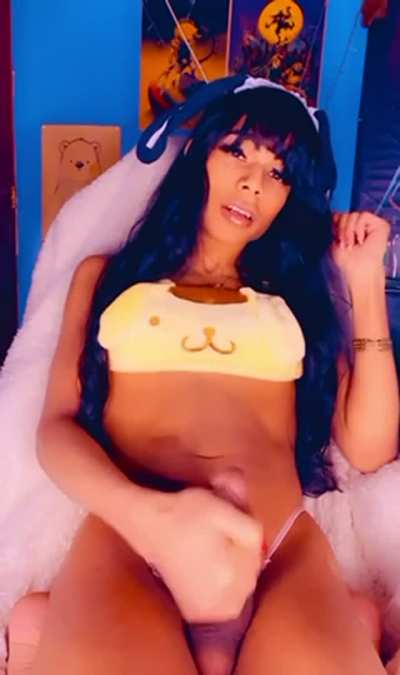 Would you milk my cock? 🤍