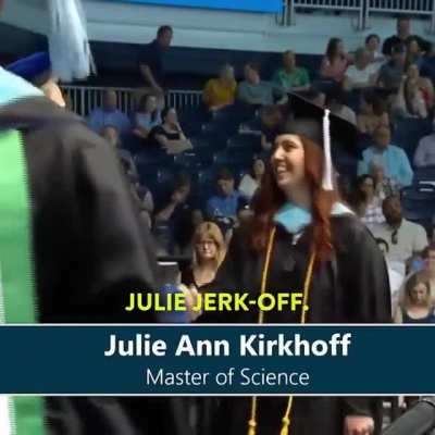 4 years of university for one proud moment.