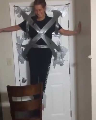Testing the true strength of duct tape