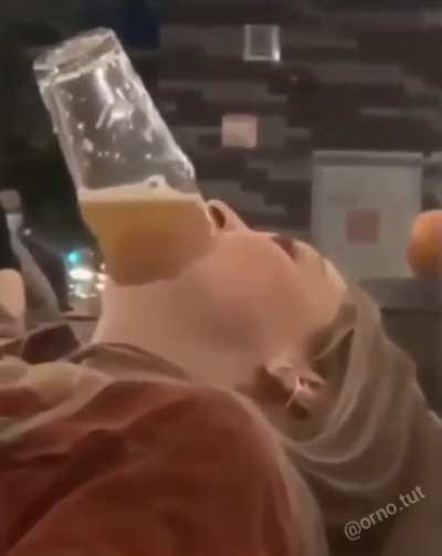 Bottoms up