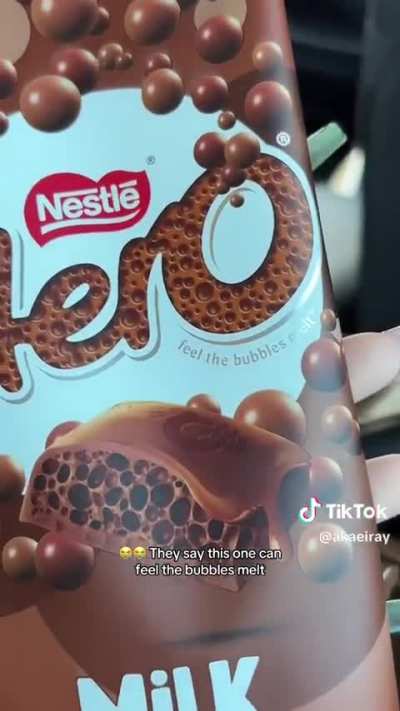 Melted chocolate