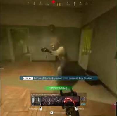He didn't give him a gun