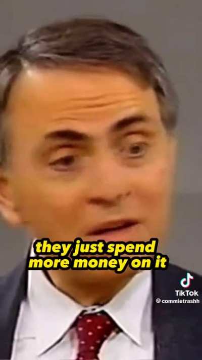Carl Sagan gets questioned on whether he's a socialist on CNN(1989)