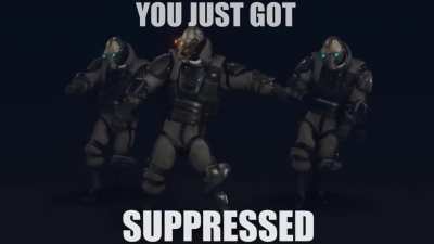 Combine Suppressor, what's he gonna do?