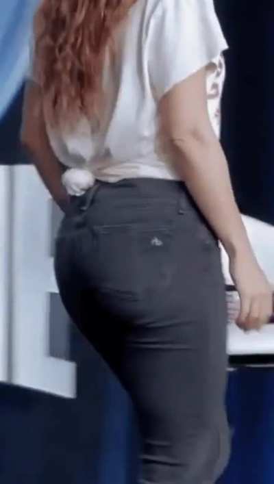 On stage