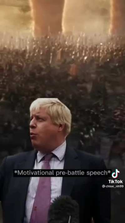 You just got Boris Johnsoned