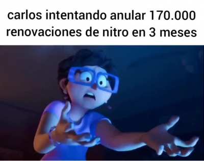 pobre carlos no es como si yo estuviera entre esos 170k 🙄