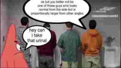 Urinal rule